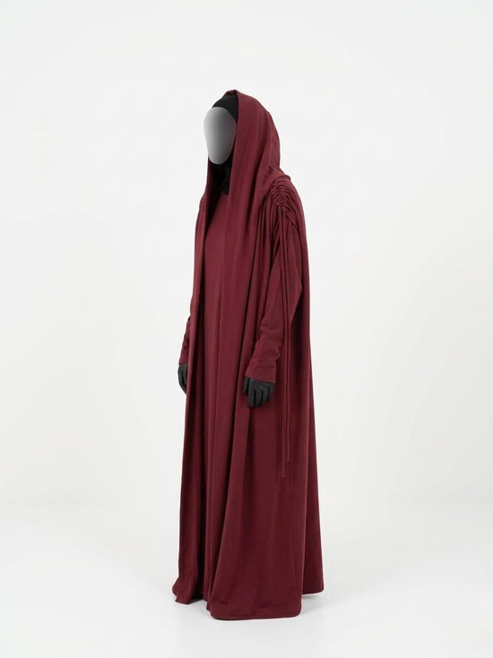 Two-piece dress- Burgundy