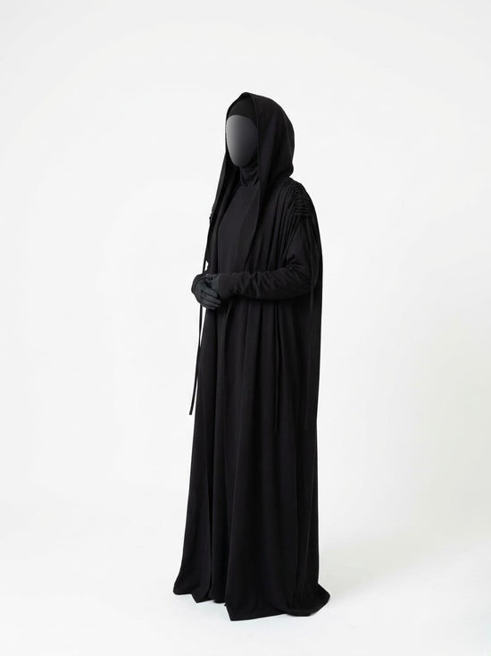 Two-piece dress- Black