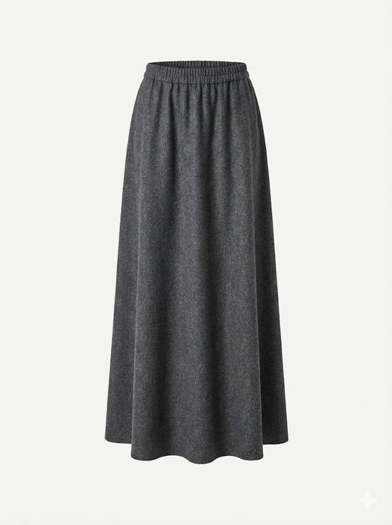 Maxi skirt - Dark grey