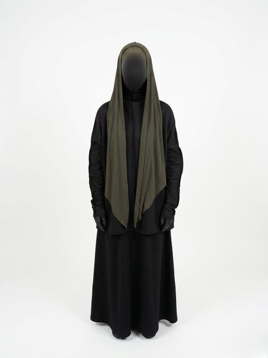 Jersey hood and bonnik set - Green