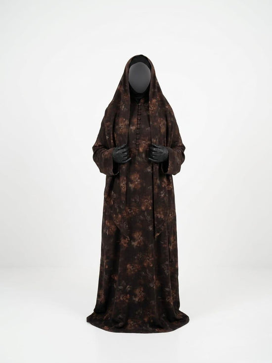 Elegant dress- Brown